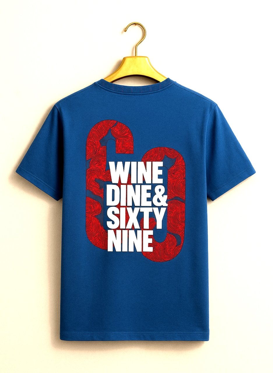 Wine dine 69(blue) size - M - Image 6